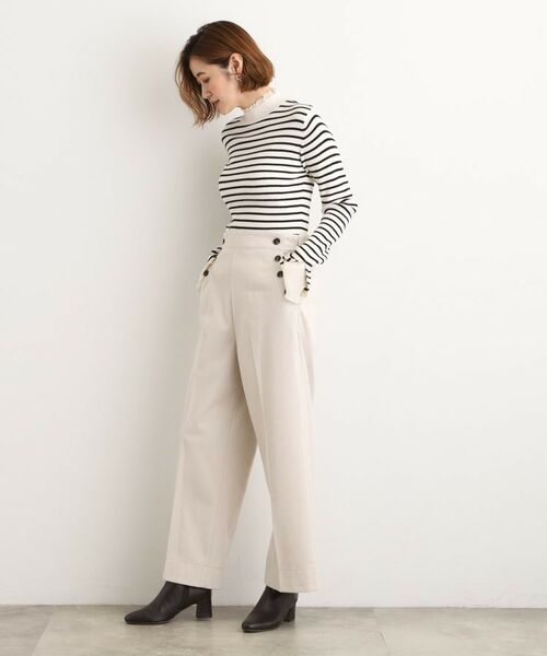 grove / グローブ パンツ | 【洗える/美シルエット】マリンワイドパンツ | 詳細13