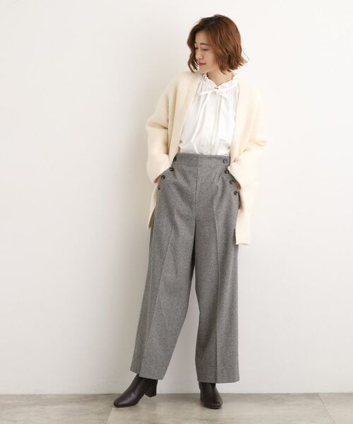 grove / グローブ パンツ | 【洗える/美シルエット】マリンワイドパンツ | 詳細16