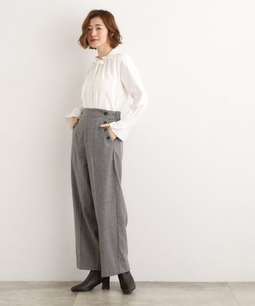 grove / グローブ パンツ | 【洗える/美シルエット】マリンワイドパンツ | 詳細17