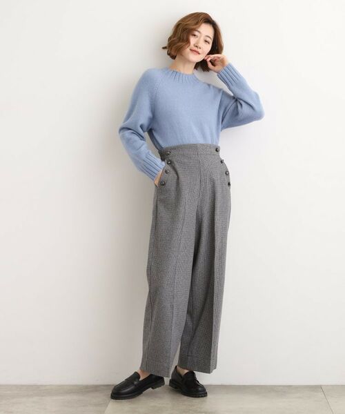 grove / グローブ パンツ | 【洗える/美シルエット】マリンワイドパンツ | 詳細3