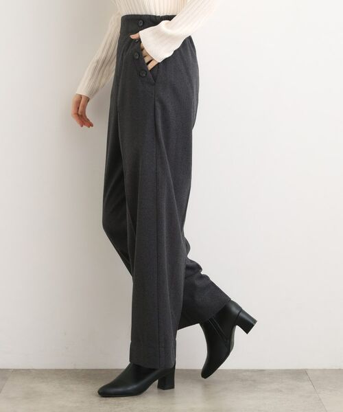 grove / グローブ パンツ | 【洗える/美シルエット】マリンワイドパンツ | 詳細5