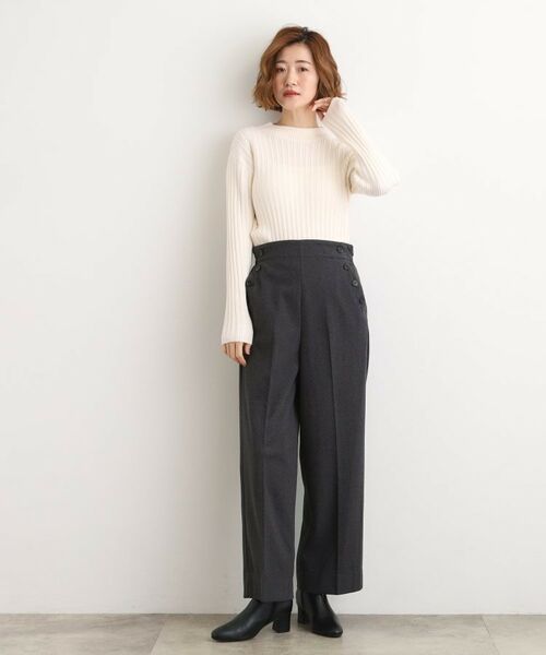 grove / グローブ パンツ | 【洗える/美シルエット】マリンワイドパンツ | 詳細7