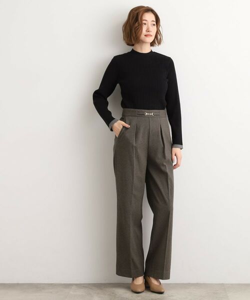 grove / グローブ パンツ | フロントビットカルゼワイドパンツ | 詳細10