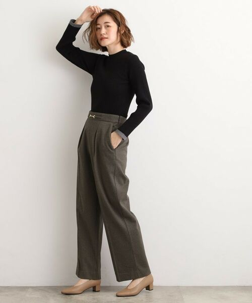 grove / グローブ パンツ | フロントビットカルゼワイドパンツ | 詳細11