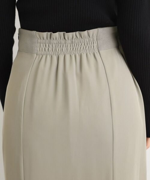 grove / グローブ ロング・マキシ丈スカート | ウエストサイドリブマーメイドスカート | 詳細17