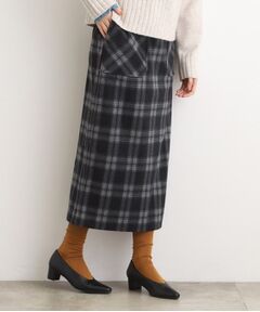 grove / グローブ ロング・マキシ丈スカート | 起毛ジャカードナロースカート