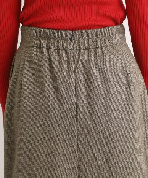 grove / グローブ ロング・マキシ丈スカート | 起毛ジャカードナロースカート | 詳細17