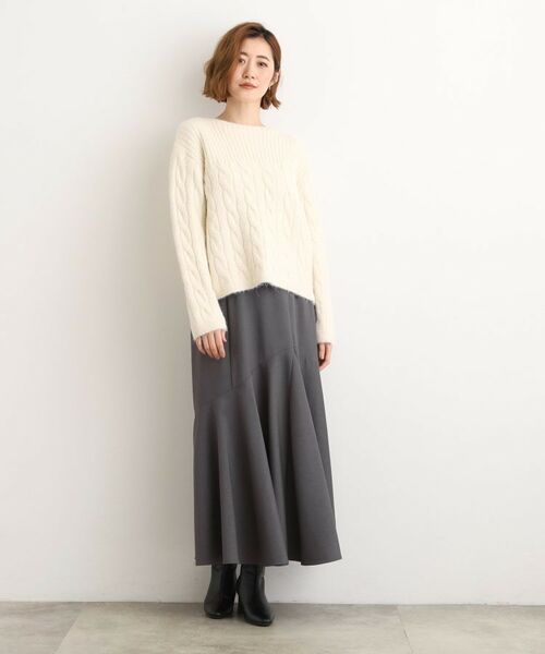 grove / グローブ ロング・マキシ丈スカート | アシメマーメイドスカート | 詳細12