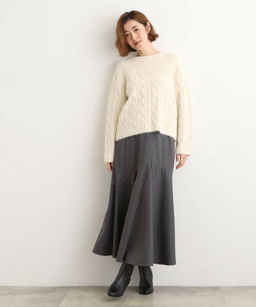 grove / グローブ ロング・マキシ丈スカート | アシメマーメイドスカート | 詳細13