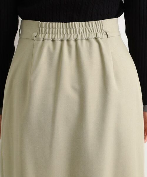 grove / グローブ ロング・マキシ丈スカート | 合皮ベルト付きナロースカート | 詳細19