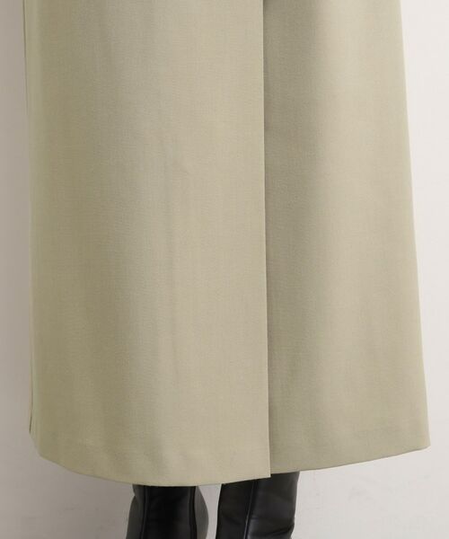 grove / グローブ ロング・マキシ丈スカート | 合皮ベルト付きナロースカート | 詳細21