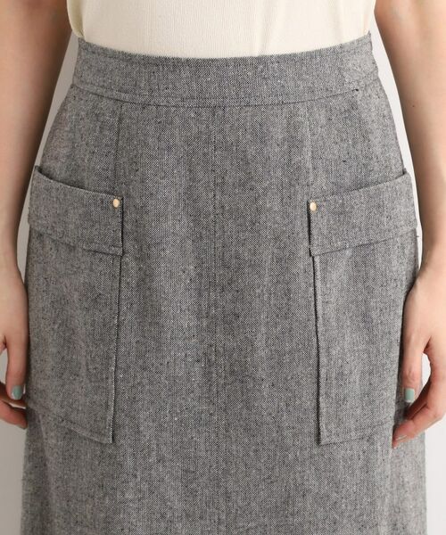 grove / グローブ ロング・マキシ丈スカート | クラシカルツイード Aラインスカート | 詳細16