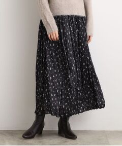 grove / グローブ ロング・マキシ丈スカート | 花柄アソートプリーツスカート