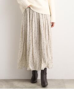 grove / グローブ ロング・マキシ丈スカート | 花柄アソートプリーツスカート