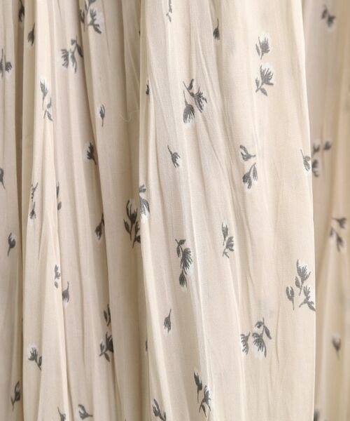 grove / グローブ ロング・マキシ丈スカート | 花柄アソートプリーツスカート | 詳細12