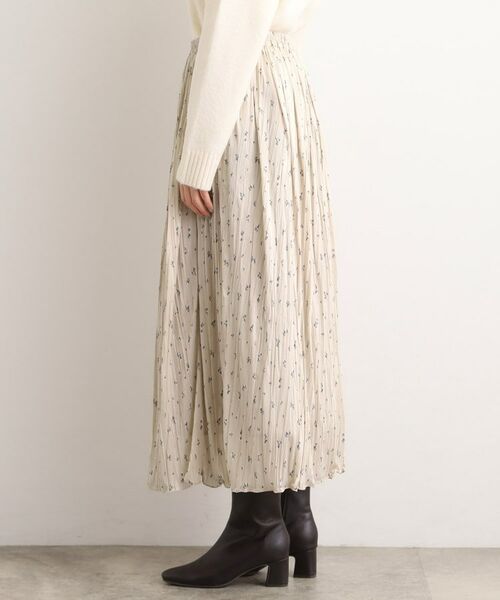 grove / グローブ ロング・マキシ丈スカート | 花柄アソートプリーツスカート | 詳細14