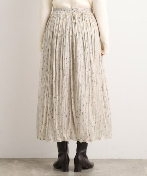 grove / グローブ ロング・マキシ丈スカート | 花柄アソートプリーツスカート | 詳細15