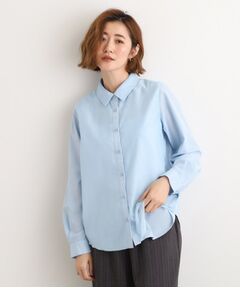 grove / グローブ シャツ・ブラウス | オーガンジーレイヤードシャツ