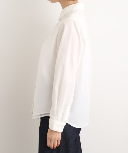 grove / グローブ シャツ・ブラウス | オーガンジーレイヤードシャツ | 詳細10
