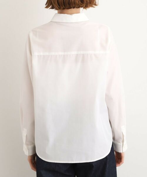 grove / グローブ シャツ・ブラウス | オーガンジーレイヤードシャツ | 詳細11