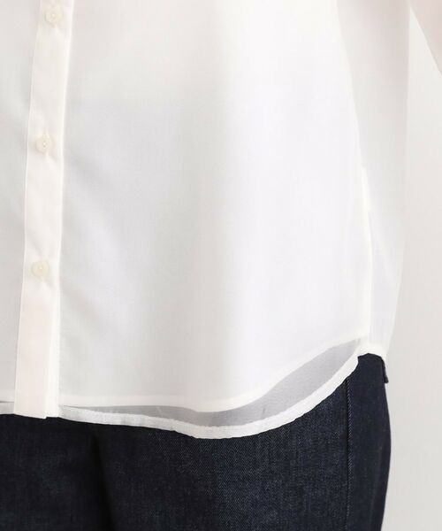 grove / グローブ シャツ・ブラウス | オーガンジーレイヤードシャツ | 詳細15