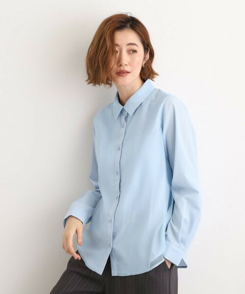 grove / グローブ シャツ・ブラウス | オーガンジーレイヤードシャツ | 詳細2