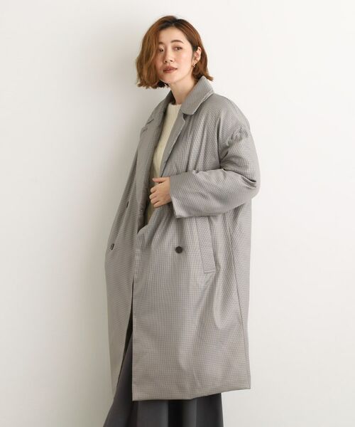 grove / グローブ その他アウター | すっきり見え、ステッチレス中綿コート | 詳細1