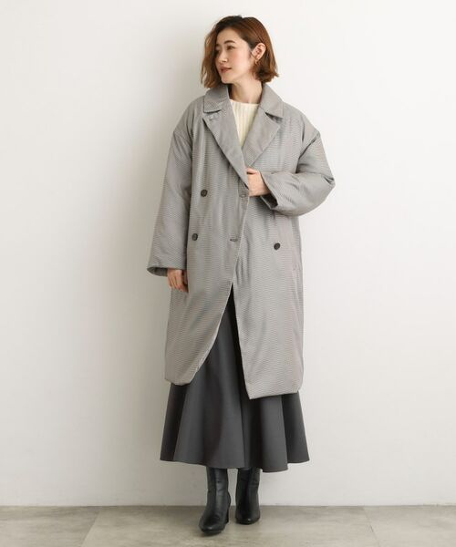 grove / グローブ その他アウター | すっきり見え、ステッチレス中綿コート | 詳細3