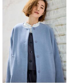 grove / グローブ その他アウター | 【ウール混】軽やかに羽織れるショートコート