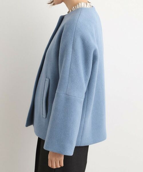 grove / グローブ その他アウター | 【ウール混】軽やかに羽織れるショートコート | 詳細16