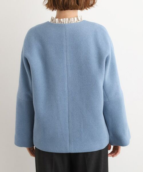 grove / グローブ その他アウター | 【ウール混】軽やかに羽織れるショートコート | 詳細17