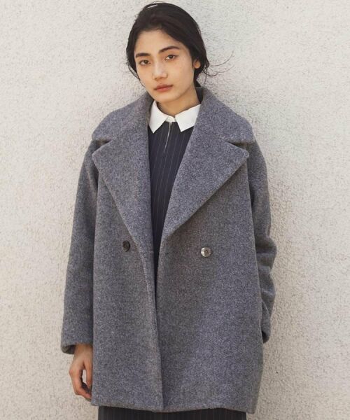 grove / グローブ その他アウター | ふんわりまとう、オーバーサイズテーラーコート | 詳細1