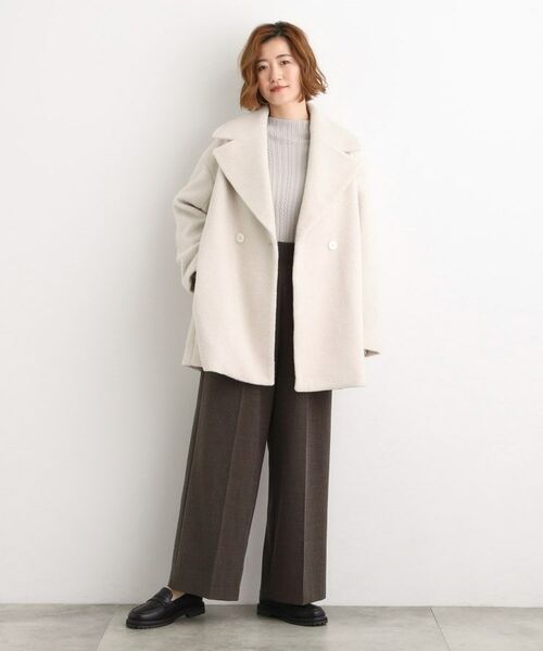grove / グローブ その他アウター | ふんわりまとう、オーバーサイズテーラーコート | 詳細10