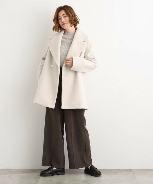 grove / グローブ その他アウター | ふんわりまとう、オーバーサイズテーラーコート | 詳細11