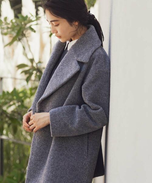 grove / グローブ その他アウター | ふんわりまとう、オーバーサイズテーラーコート | 詳細2