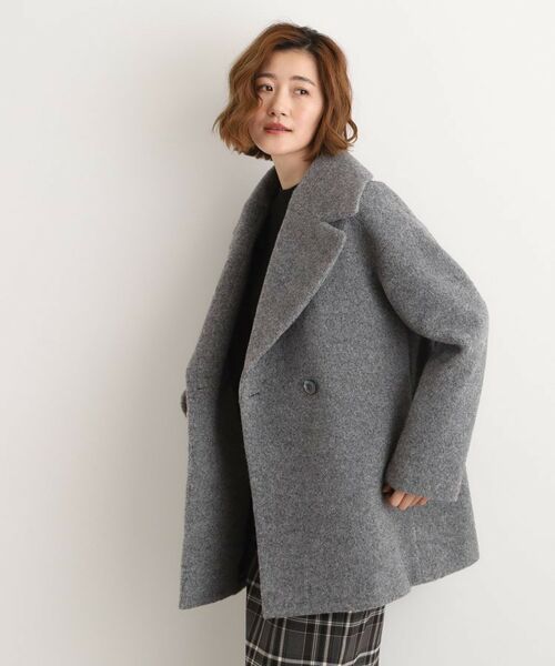 grove / グローブ その他アウター | ふんわりまとう、オーバーサイズテーラーコート | 詳細4