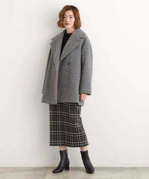 grove / グローブ その他アウター | ふんわりまとう、オーバーサイズテーラーコート | 詳細6