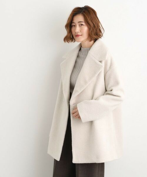 grove / グローブ その他アウター | ふんわりまとう、オーバーサイズテーラーコート | 詳細9