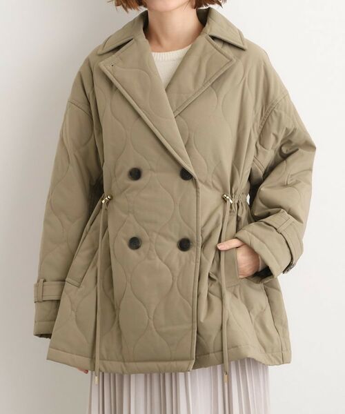 grove / グローブ ピーコート | キルティングPコートジャケット | 詳細12