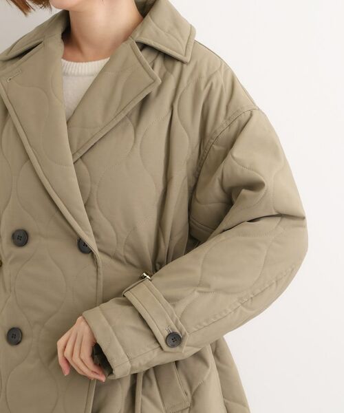 grove / グローブ ピーコート | キルティングPコートジャケット | 詳細17