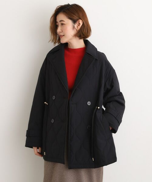 grove / グローブ ピーコート | キルティングPコートジャケット | 詳細4