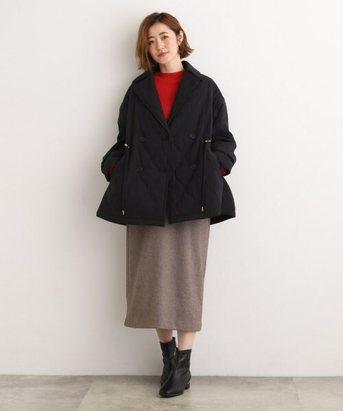 grove / グローブ ピーコート | キルティングPコートジャケット | 詳細5