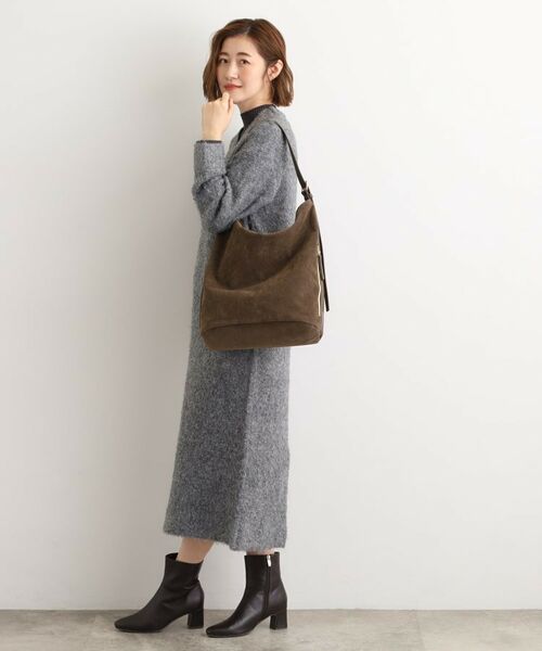 grove / グローブ ショルダーバッグ | スエード調コンビワンンショルダー | 詳細6