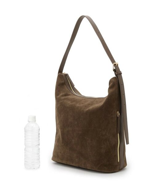 grove / グローブ ショルダーバッグ | スエード調コンビワンンショルダー | 詳細7