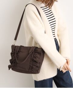 grove / グローブ トートバッグ | 【撥水】縦フリル2WAYトート