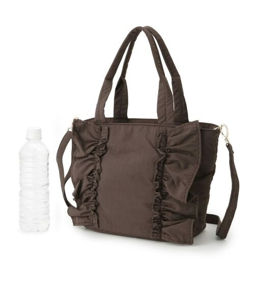 grove / グローブ トートバッグ | 【撥水】縦フリル2WAYトート | 詳細8