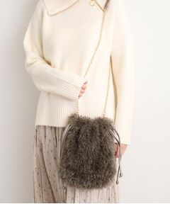 grove / グローブ ショルダーバッグ | プードル巾着チェーンショルダー