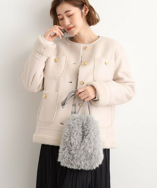 grove / グローブ ショルダーバッグ | プードル巾着チェーンショルダー | 詳細10