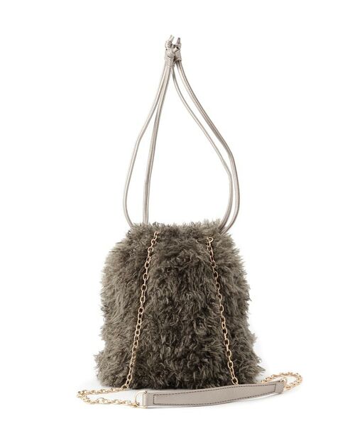 grove / グローブ ショルダーバッグ | プードル巾着チェーンショルダー | 詳細13