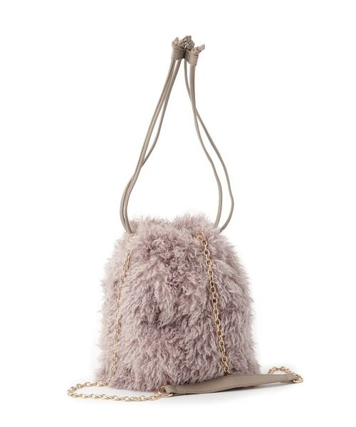 grove / グローブ ショルダーバッグ | プードル巾着チェーンショルダー | 詳細14